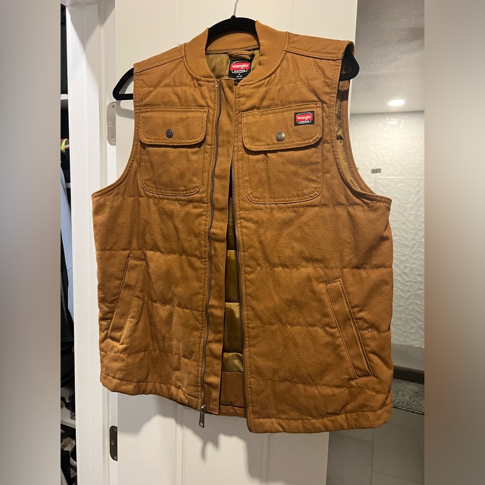 Wrangler Workwear Quilted Work Vest